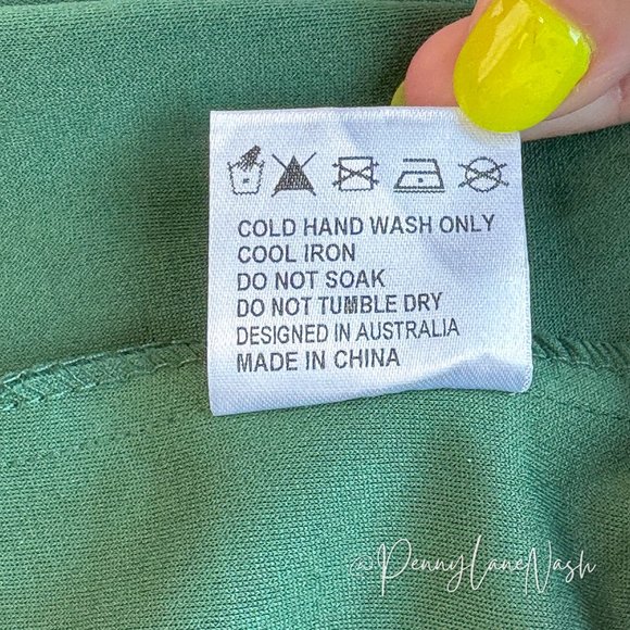 Hello Molly Caruso Ruffle One Shoulder Bodycon Dress Green - Picture 13 of 13